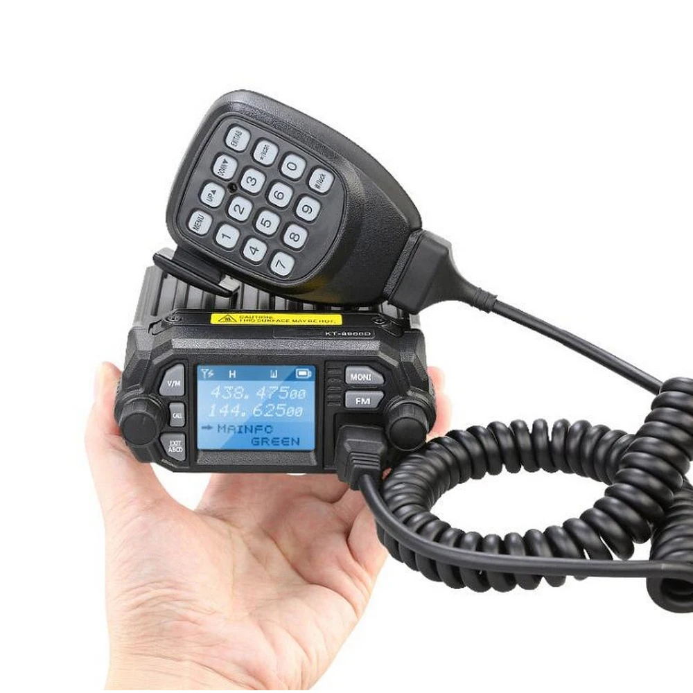 

25W Mini Radio KT-8900D Walkie Talkie Quad-Band Dual-segment UV Car Dual-Band Four-Waiting Intercom Color Screen Chinese Radio
