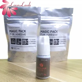 

1Bottle NEICHA Black Glue Mega Bonding For Eyelash Extensions Korea original lashes glue 5ml Fast Drying Lower Irritation Tool