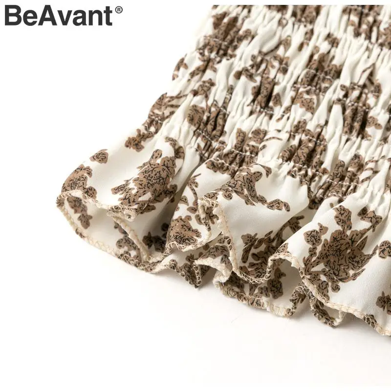 BeAvant, Ретро стиль, короткий рукав, бодикон, сексуальное платье, женское, цветочное, плиссированное, с оборками, миди, платья, женское, эластичное, твист, платье, халаты