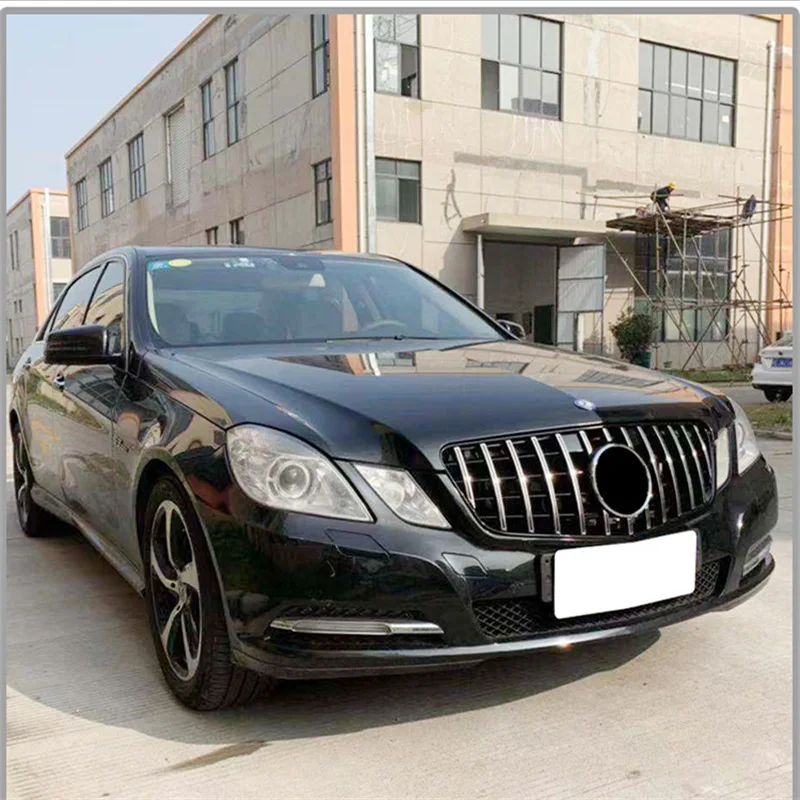 Передний гриль W212 GT для Mercedes E Class W212 2010-2013 СЕДАН ПЕРЕДНИЙ гоночный гриль Спорт E320 E350 E400 YJ