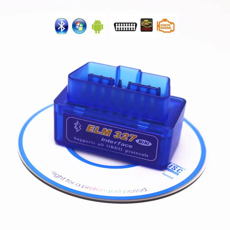 Elm327 V2.1 Bluetooth OBD2 сканер Диагностический автомобильный 2 1 OBD Elm 327 Автомобильный
