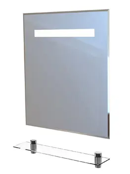

Mirror with led light bathroom Exstra 70 Facet+Podogrev 700х650mm