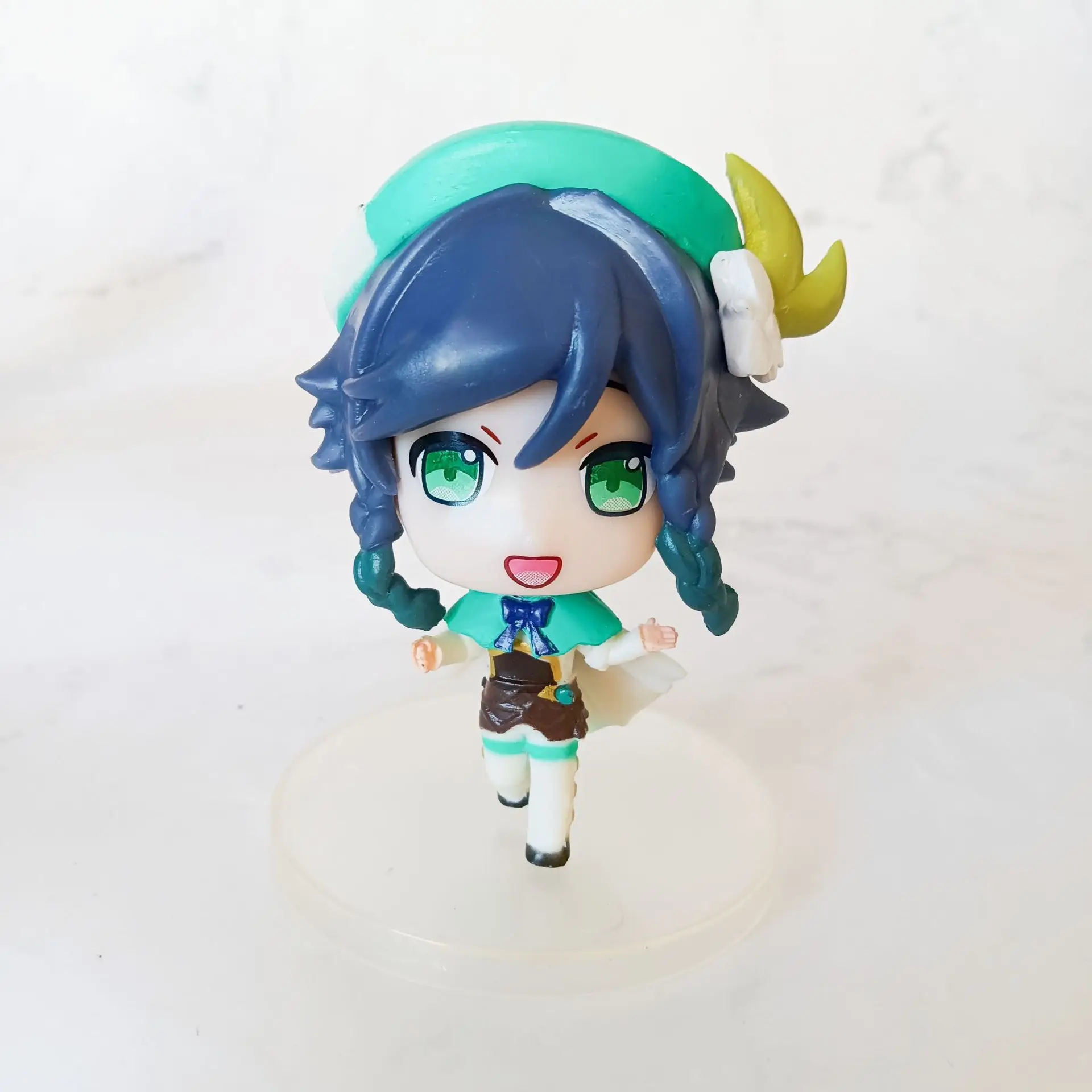 Genshin Impact Anime Cosplay Venti Diluc Paimon Amber Travelers Dolls Kawaii Cartoon Toys Gifts