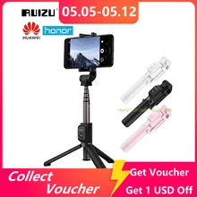 Oryginalny Huawei Honor bluetooth Selfie Stick statyw bezprzewodowy Monopod wysuwany ręczny uchwyt statywu do telefonów z systemem Android IOS