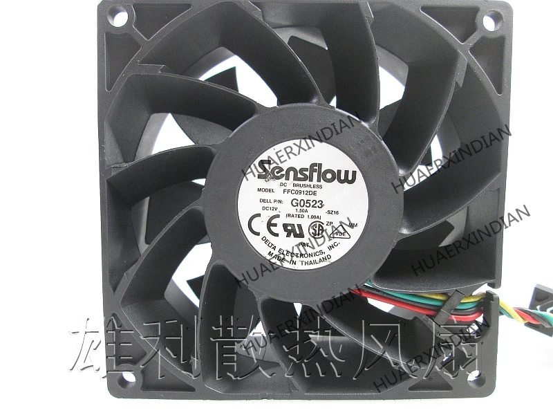 

Original NEW FFC0912DE 9038 12V 1.50A 9CM Motor protection cooling Fan high quality