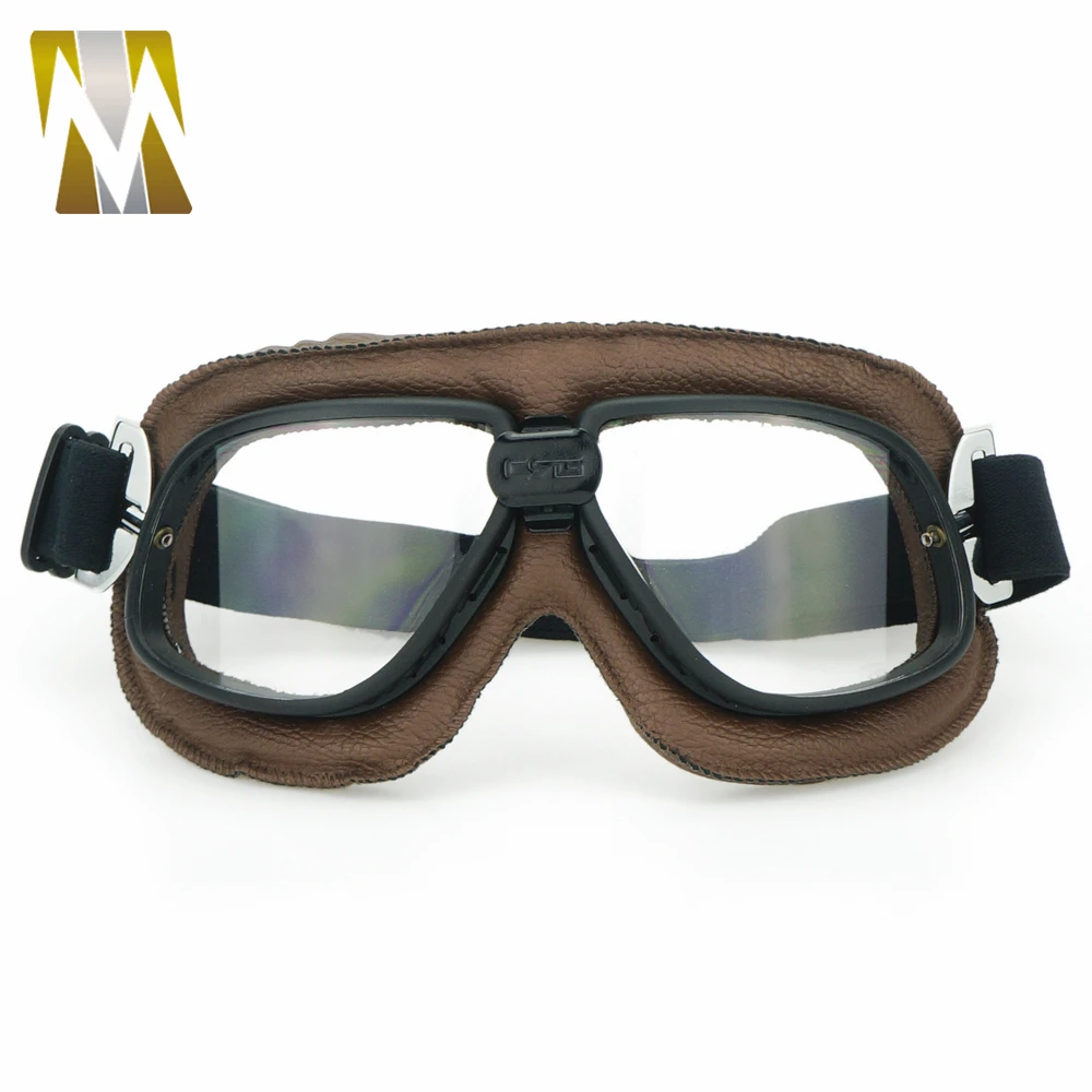 Высококачественные винтажные мотоциклетные очки для курения шлем мотокросса в