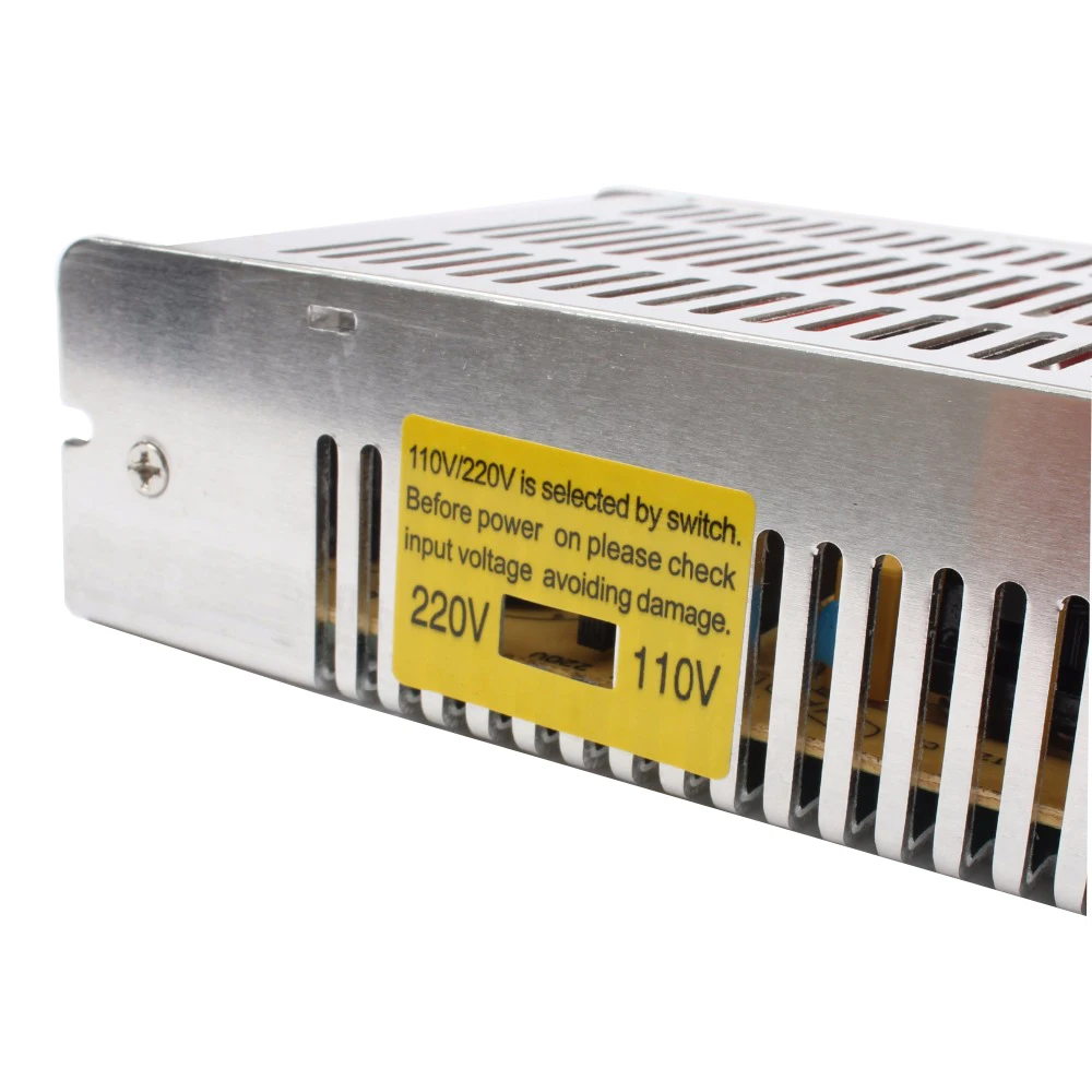Высокое качество! Новая модель полосы 12V 20A 240W 24V 10A переключение Питание серебристый светодиодный AC 110-220V Вход DC/DC 24V J-240-24