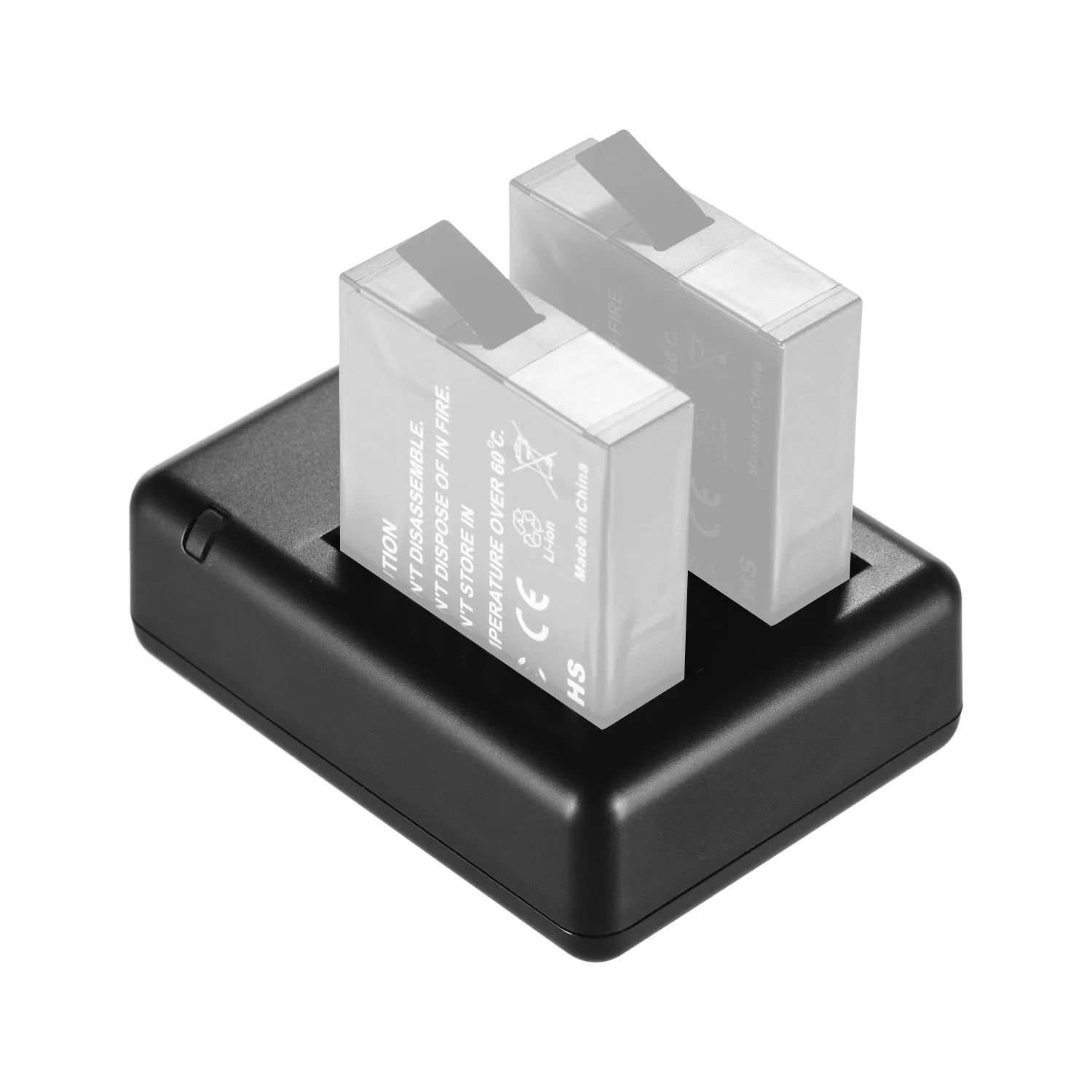 Высококачественное зарядное устройство с двумя слотами для камеры с USB кабель с индикатором светильник совместим с Insta360 аккумулятором для камеры one X