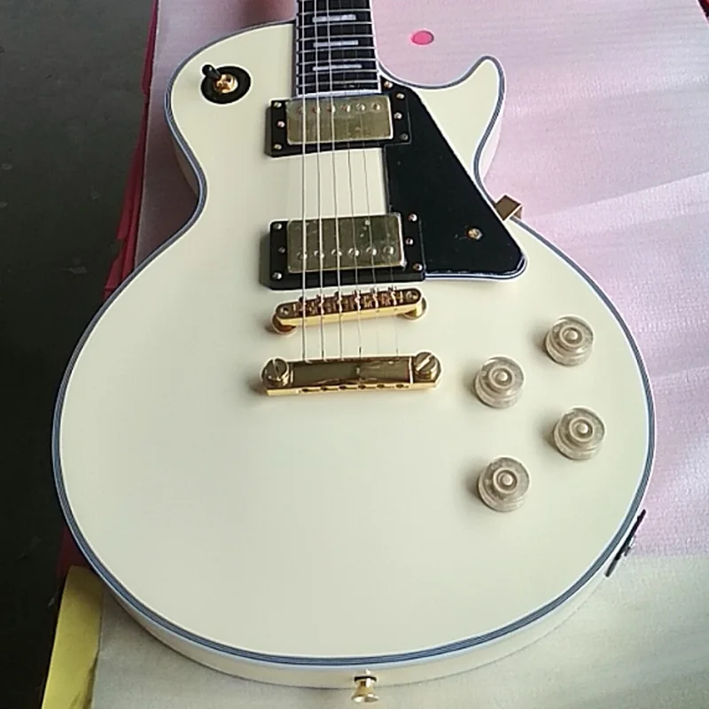 China OEM Factory Brand Cream Color / Yellow Electric Guitar | Спорт и развлечения