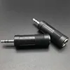2pcs Jack 6.35 mono3.5mm Audio Connector Adapter 6.35MM Mono Plug to 3.5 STEREO/MONO JACK  Guitar Connector ► Photo 3/6