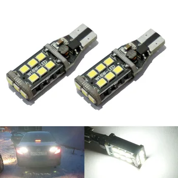 

2PCS W16W LED T15 LED Bulb Canbus 921 NO OBC Error Free Car Backup Reserve Lights Bulb For Golf 4 5 7 6 Passat B5 B6 B7