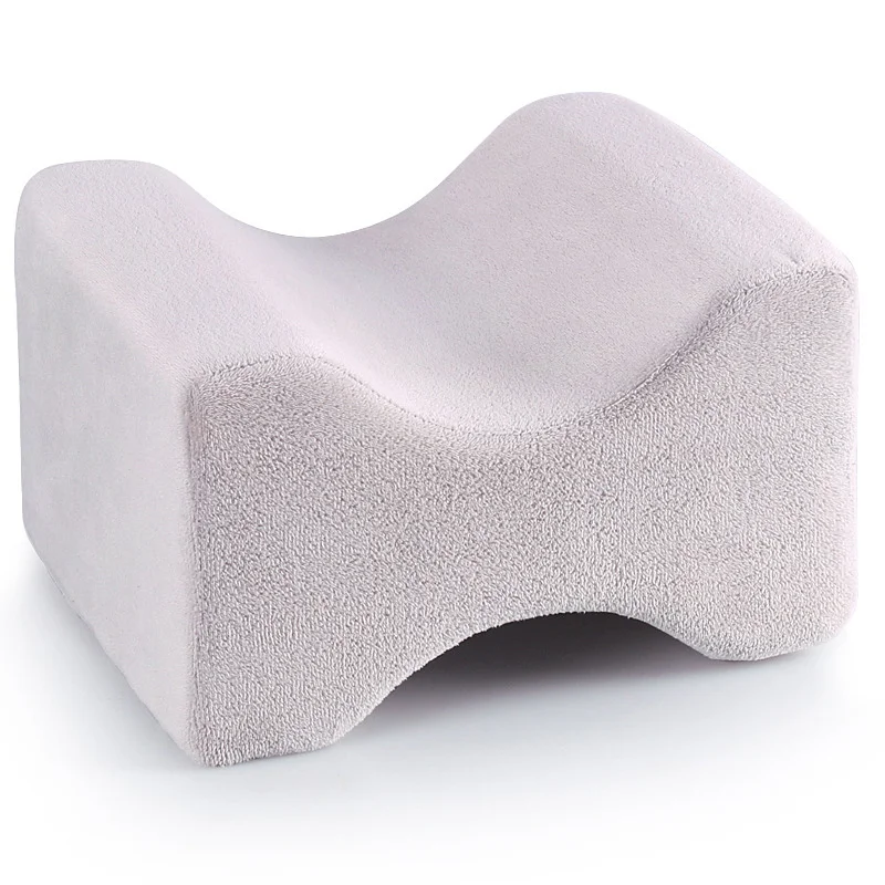 GIANTEX спальная подушка пены памяти подушки под колени для ног Travesseiro Almohada para rodillas knie Kussens poduszkap U2131 - Цвет: Gray