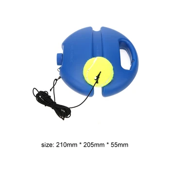 

Tennis Practice Trainer Single Self-study Tennis Training Tool Exercise Rebound Ball Baseboard Sparring Device Tennis Accessorie