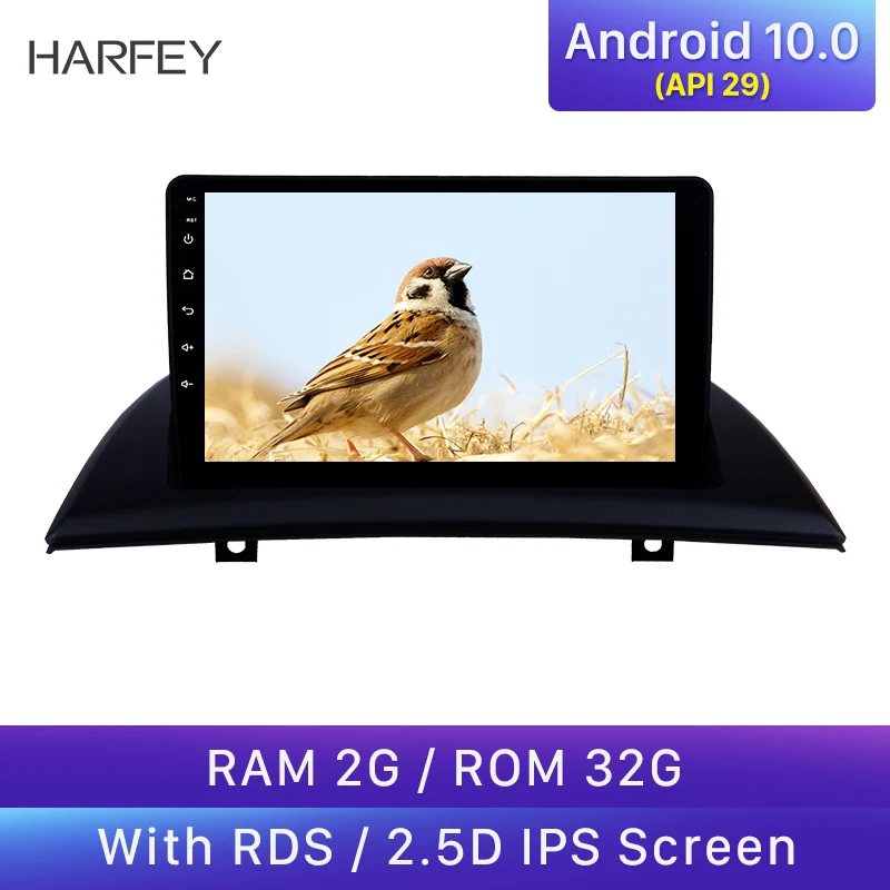 Harfey 2din Android 10.0 For BMW X3 E83 2004-2012 2.0i 2.5i 2.5si 3.0i 3.0si 2.0d 3.0d 3.0sd GPS Car Multimedia Player DAB+ | Автомобили и