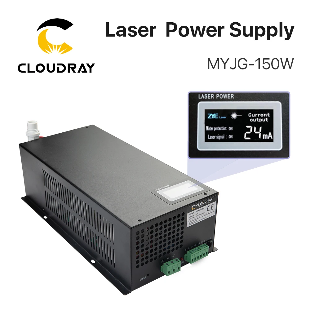 Cloudray 130-150W CO2 Laser Power Supply for CO2 Laser Engraving Cutting Machine MYJG-150W category