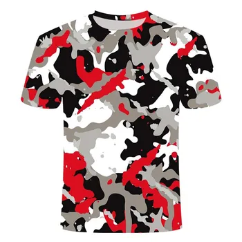 

Men Compression Comfortable Cool Short Sleeve T-Shirt Men O Neck Breathable Quick Dry Breathabl Tight Camouflage Tee Tops
