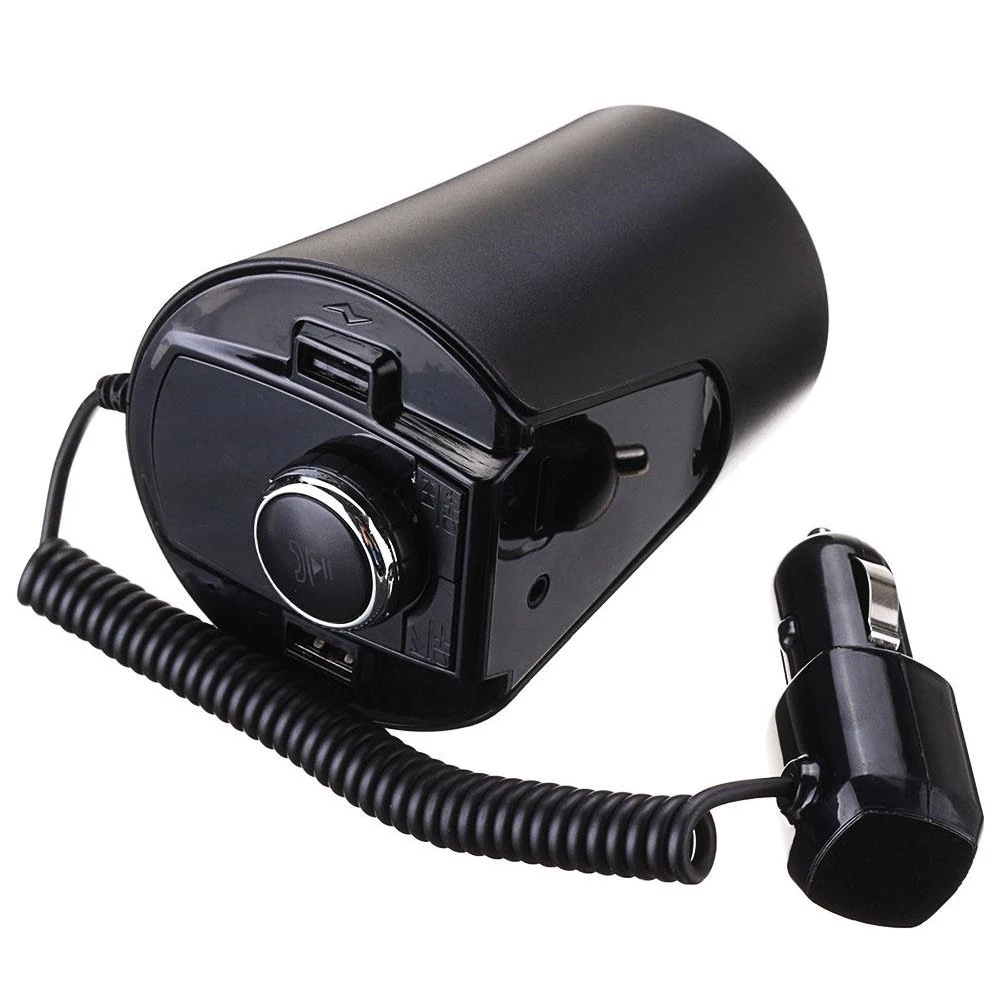 Bluetooth fm-передатчик Hands-Free автомобильный комплект USB Автомобильное зарядное устройство совместимый 4,2 Bluetooth 10*8*6 см Bluetooth fm-передатчик