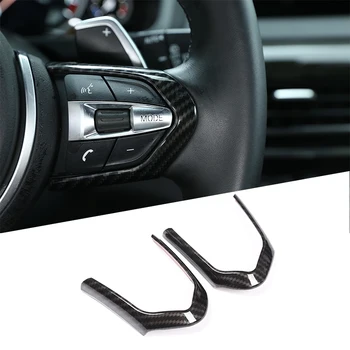 

Steering Wheel Decoration Frame Trim Carbon Fiber ABS For BMW F20 F22 F21 F30 F32 F33 F36 F06 F12 F13 X5 F15 X6 F16 M-Sport