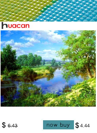 Huacan Diamond Mosaic Car 5d Diamond Painting New Arrivals Scenic Diamond Embroidery Sale Rhinestones Pictures