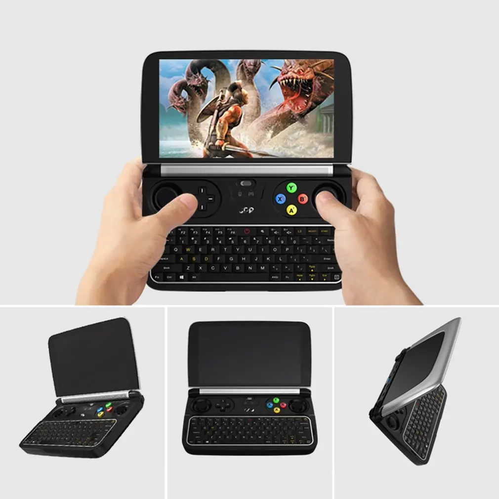 GPD Win2 геймпад ручной " Игровая консоль 8 ГБ+ 128 ГБ/256 г четырехъядерный двухдиапазонный сенсорный экран мини-ноутбук