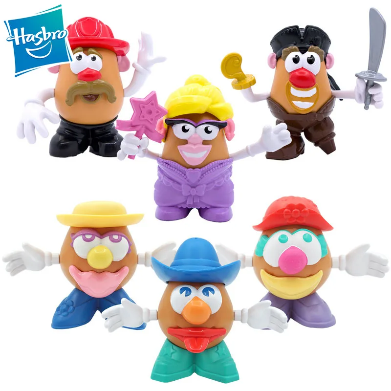 MR POTATO HEAD Toy Story Mrs. Potato Head Mr. Little Taters Princess Spudette Assembly Spelling Puzzle Blocks 10cm | Игрушки и хобби