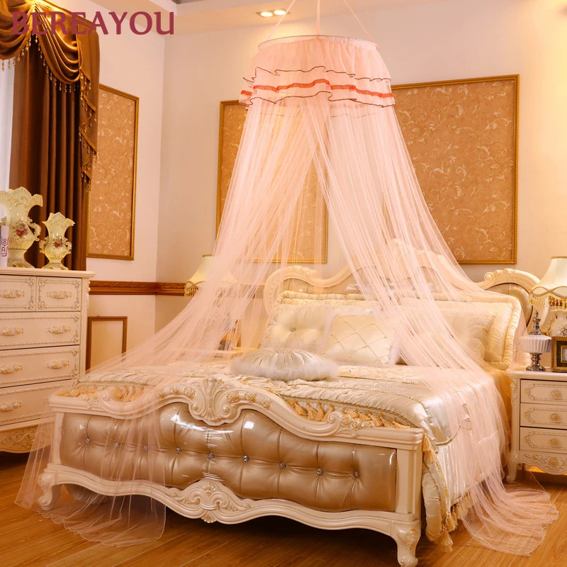 Летняя москитная сетка для взрослых защиты кровати от насекомых романтическая