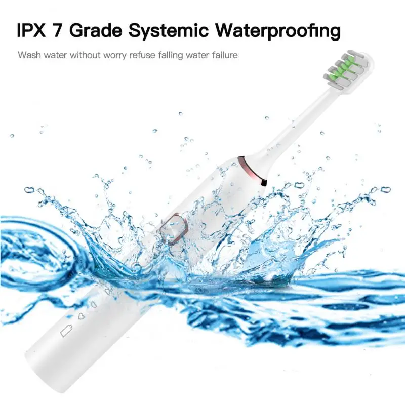 Powerful Ultrasonic Sonic Electric Toothbrush USB Charge Rechargeable Tooth Brushes Washable Electronic Whitening Teeth Brush Powerful Ultrasonic Sonic Electric Toothbrush USB Charge Rechargeable Tooth Brushes Washable Electronic Whitening Teeth Brush