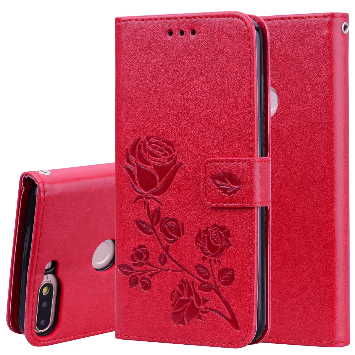 Чехол QMTEL из искусственной кожи для Alcatel 1S 2020 чехол-книжка 1V 2020/Alcatel 3L чехол