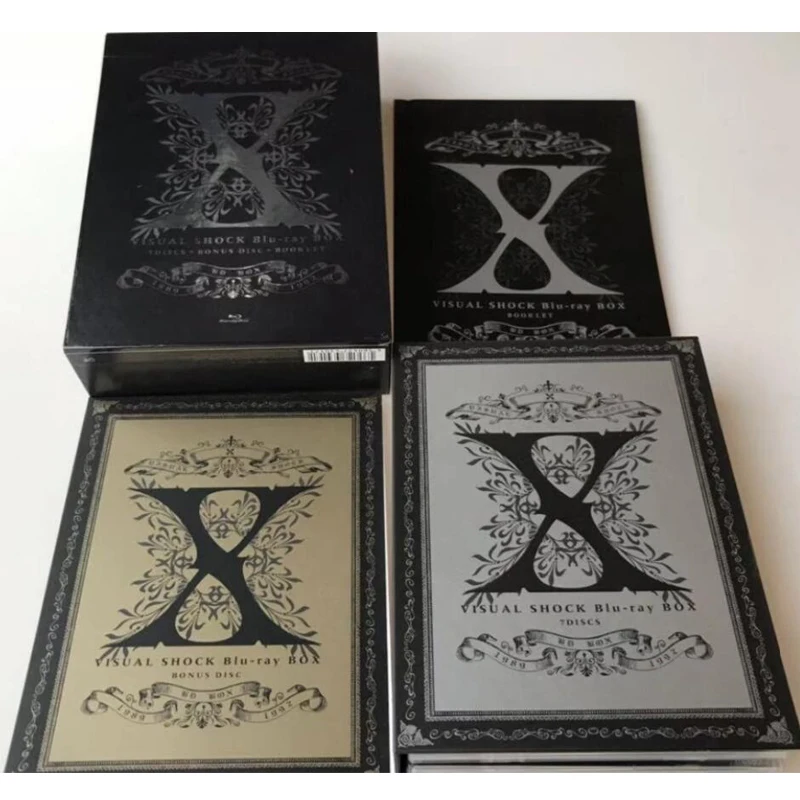 

Brand New X JAPAN X VISUAL SHOCK Blu-ray Box 1989-1992 Factory Sealed