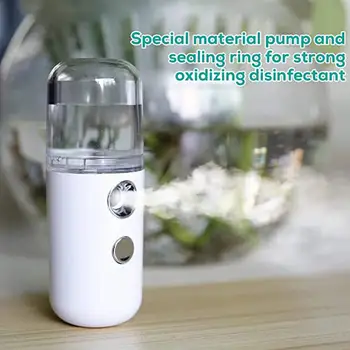 

Portable Nano Mist Sprayer Facial Body Nebulizer Steamer Air Humidifier Moisturizing Skin Care Mini 30ml Face Spray Beauty