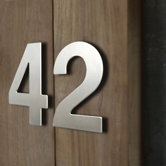 Door Numbers Big House, Outdoor Signage House Number