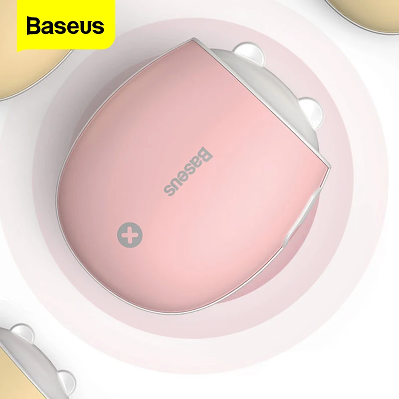Baseus 4000 мАч двухсторонний перезаряжаемый подогреватель для рук дорожный мини