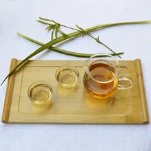 1 маленькая Чаша Стеклянная маленькая чайная чашка Sub-термостойкая стеклянная чайная чаша чайная чашка запахи кунг-фу стеклянная чайная чашка