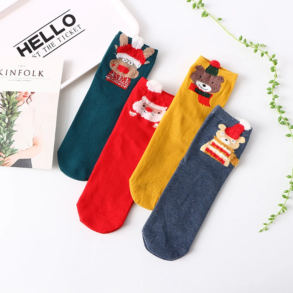 Рождественские носки украшения для дома рождественские подарки Noel Navidad Natal с