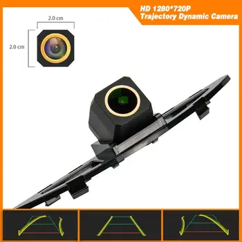 

Trajectory Dynamic Parking Line HD 1280x720p Golden Camera Rear View Reverse Backup Camera for Toyota GT86 FT 86 For Subaru BRZ