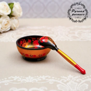 

Set "Rosette with a spoon", 10 × 4 × 10 cm, khokhloma 298364