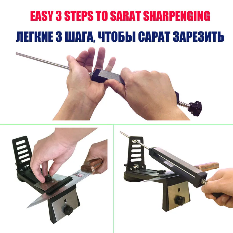 UPNZT Pro Diamond Knife Sharpeners Professional Knife Grinder Fixed Angle Whetstone Sharpener Tools Kitchen Sharpening Stones