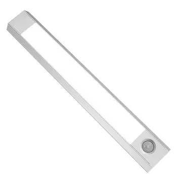 

Aluminium Alloy Stairway LED Closet Light Kitchen With Remote Controller Hallway Infrared Sensor USB Rechargeable Stick On
