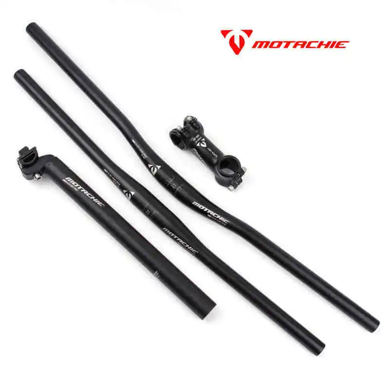 

Motachie Handlebar Three-piece Set Straight to/Stand Pipe/Seat Tube Bicycle Group 31.8/31.6/720