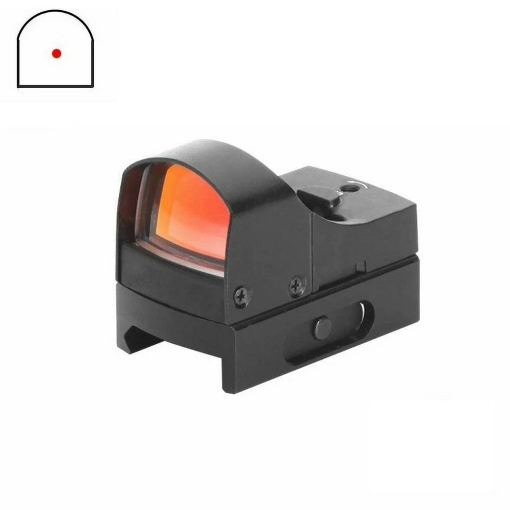HD107RG Holographic Reflection Line of Sight Red and Green Point Light Dot Scope Fit 20mm Weaver Rail | Спорт и развлечения