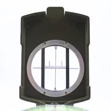 Полностью металлический складной Ночной светильник в американском стиле с компасом, многофункциональный компас K4580