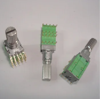 

2pcs/lot ALPHA switch Rotary switching signal audio switch 4 channels 4 layers 4 files Small audio amplifier switch