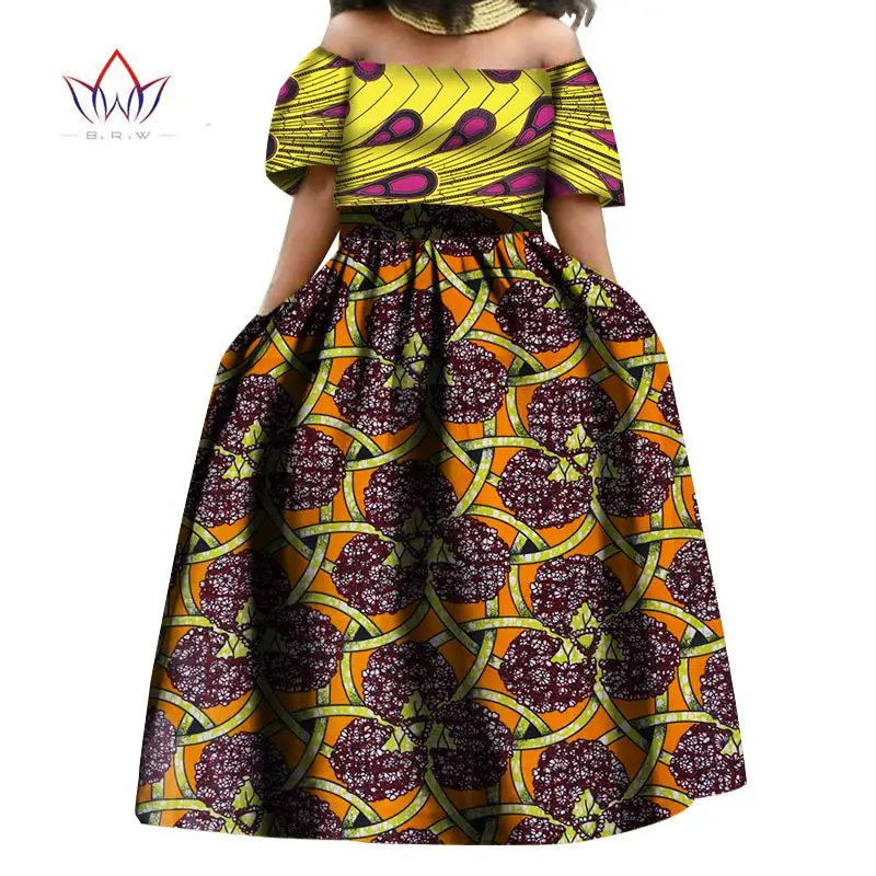 Комплект летней юбки, африканская одежда, традиционная юбка Базен, набор для женщин, хлопок, с открытыми плечами, супер размера плюс, одежда WY851