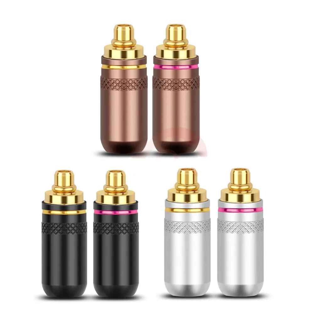 2pairs For MMCX Pin Earphone Audio Jack For N5005 W60 N30 N40 846 525 HIFI Headphone Plug Wire Connector Adapter DIY
