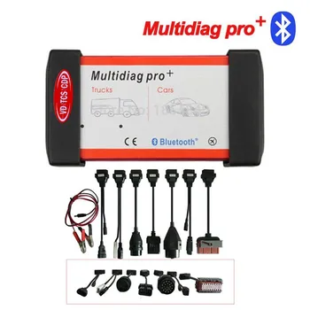 

Universal Multidiag Pro+ Full 8 Car Cables VD TCS CDP PRO OBD2 Bluetooth Auto Scanner OBDII 2 Car Trucks Tester Diagnostic Tool