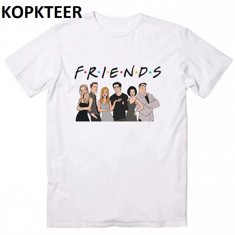 

Friends Design Tv Show New Short Sleeve Anime Shirt Harajuku Tee Men 2019 Streetwear Hip Hop T Shirt Casual Tops Camiseta Hombre