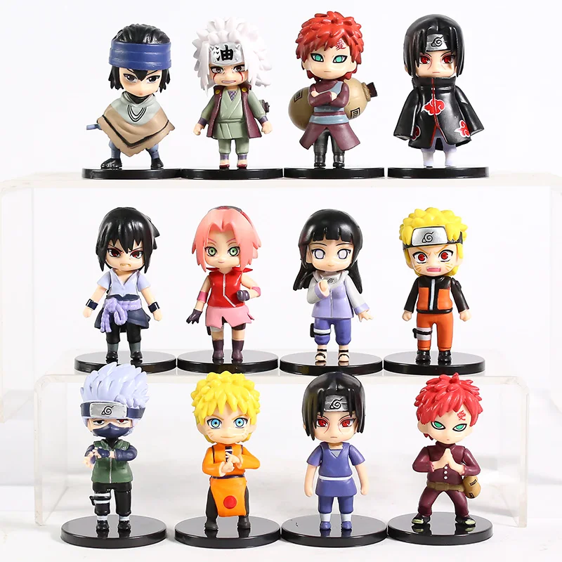 Naruto Shippuden Figures Toys Dolls (10 Pcs Set)