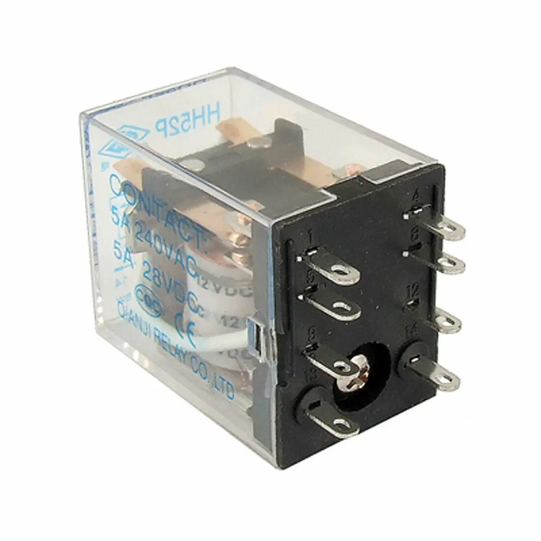

MY2NJ MY2N MY2 HH52P DC 12V Coil 8 PIN Power Relay DPDT 5A 240V AC / 28V DC