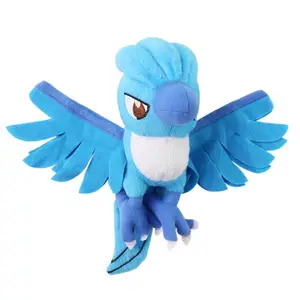 Pokemon Galar Region Articuno Zapdos Moltres Plush Doll Kawaii Children's  Toy Three Holy Bird Q Version Model Birthday Gift