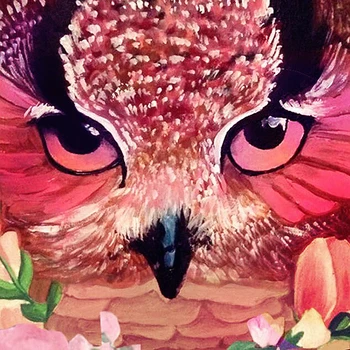 

5D Diamond Painting new arrivals Full Drill round owls animals ever moment diamond embroidery christmas decorations for home